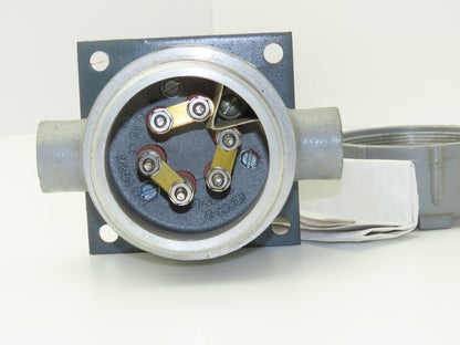 Accu-Therm 50-113-N-12 Immersion Heater Element 9kw 480V 3PH 25"L Flange Mount