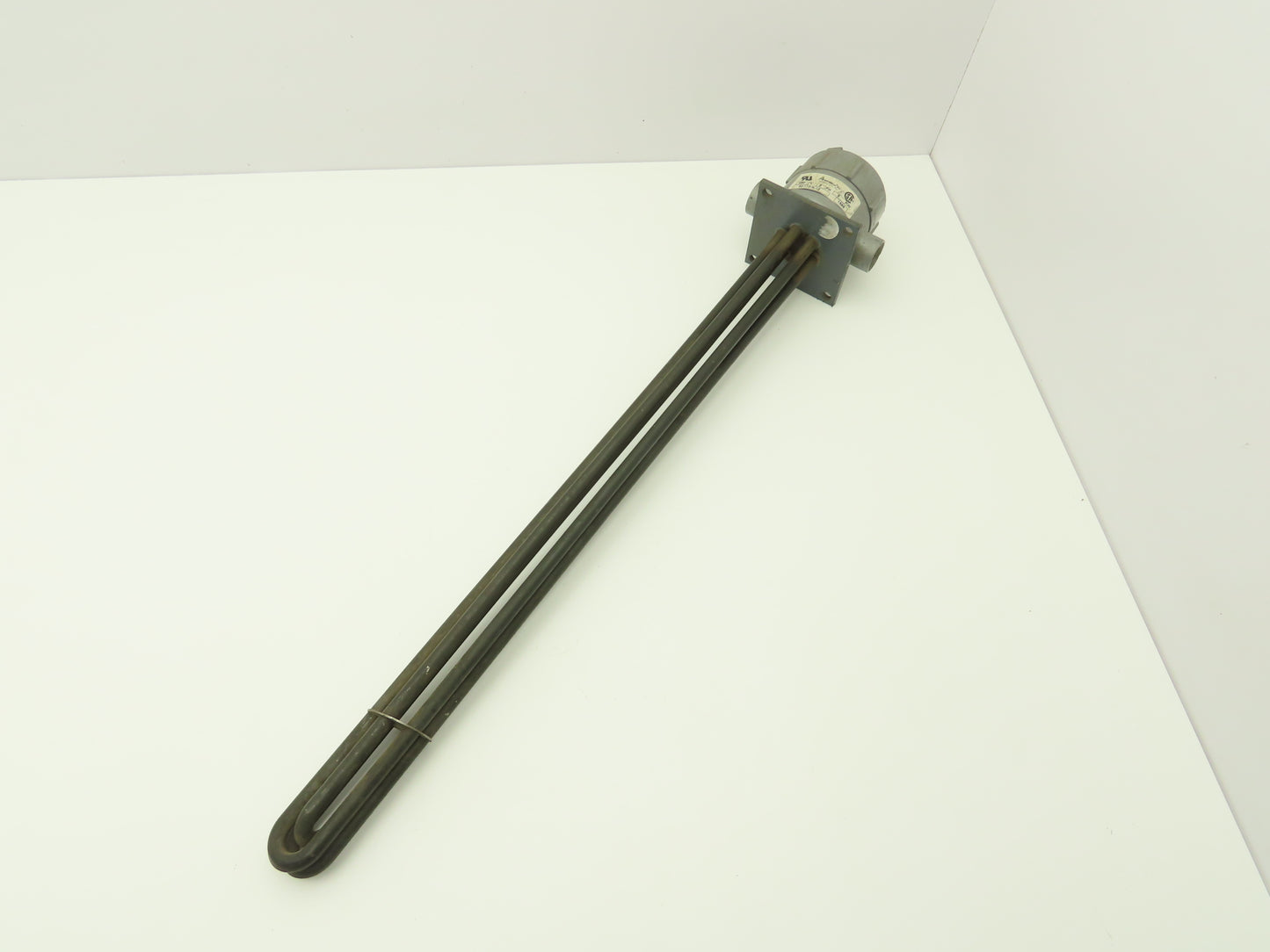 Accu-Therm 50-113-N-12 Immersion Heater Element 9kw 480V 3PH 25"L Flange Mount