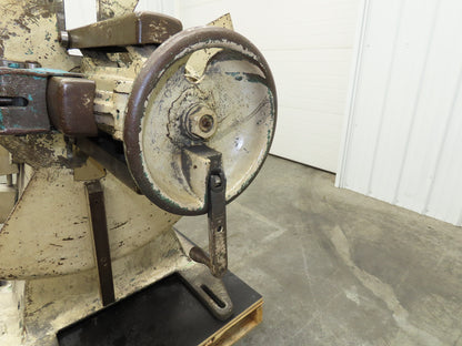 FJ Littell Machine No 40-18 Coil Stock Uncoiler 4000lbs 16-22" ID 18" W Decoiler