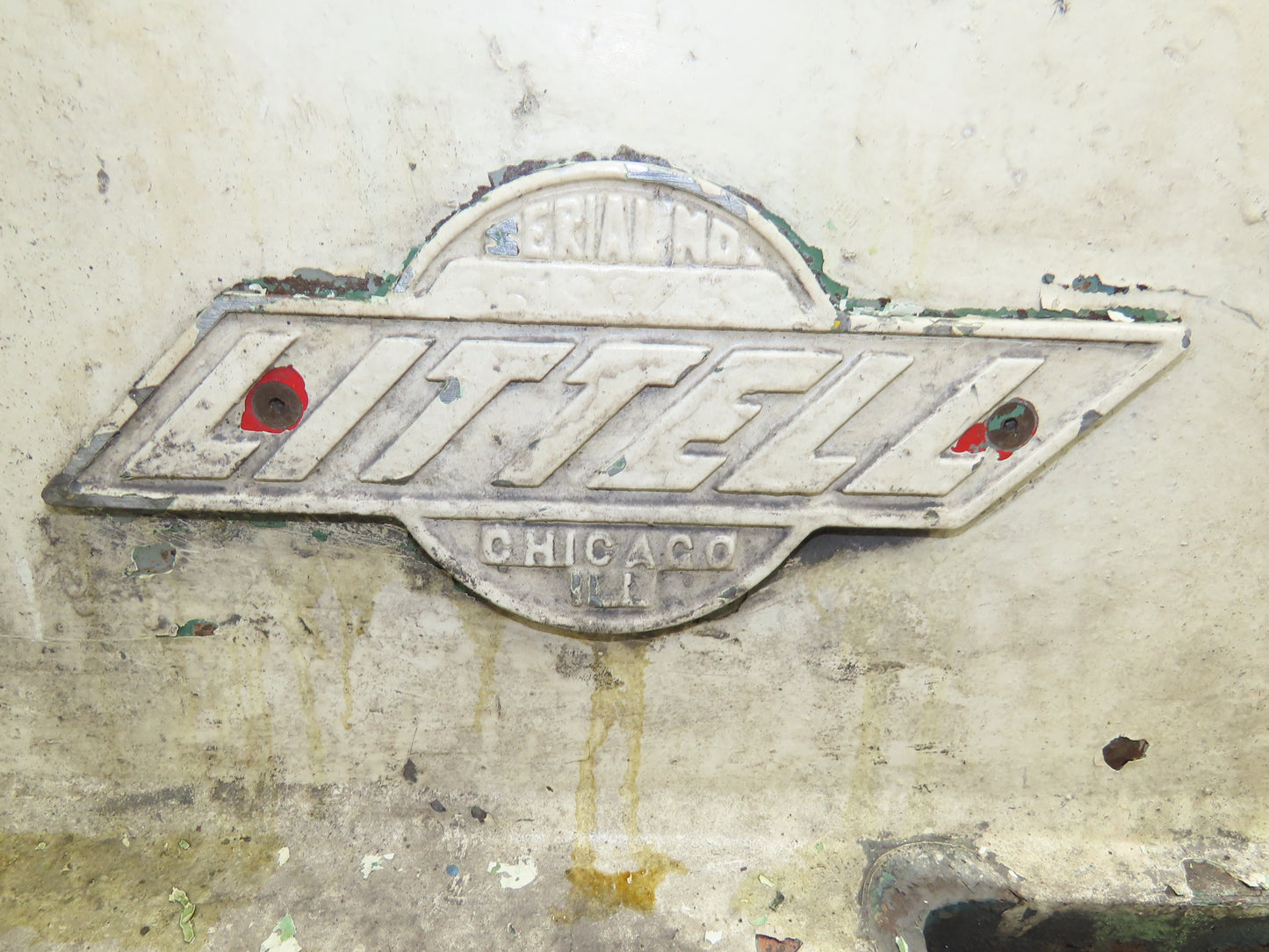 FJ Littell Machine No 40-18 Coil Stock Uncoiler 4000lbs 16-22" ID 18" W Decoiler