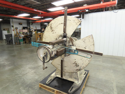 FJ Littell Machine No 40-18 Coil Stock Uncoiler 4000lbs 16-22" ID 18" W Decoiler