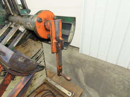 Dallas Industries 06090 Coil Stock Uncoiler 2500lbs 16-20" ID 12" W Decoiler