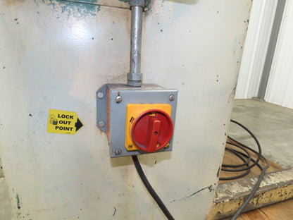 Dallas Industries 06090 Coil Stock Uncoiler 2500lbs 16-20" ID 12" W Decoiler