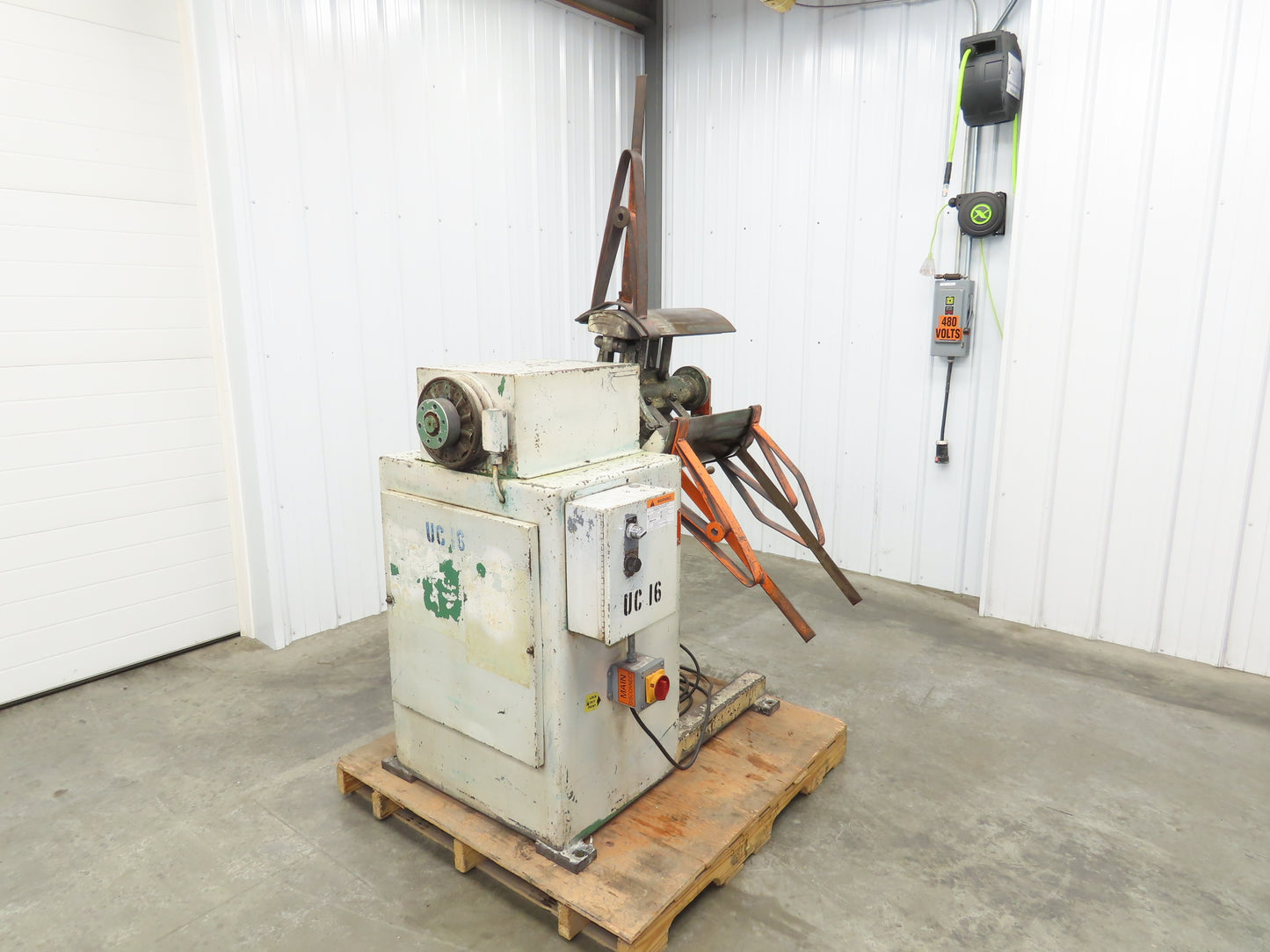 Dallas Industries 06090 Coil Stock Uncoiler 2500lbs 16-20" ID 12" W Decoiler