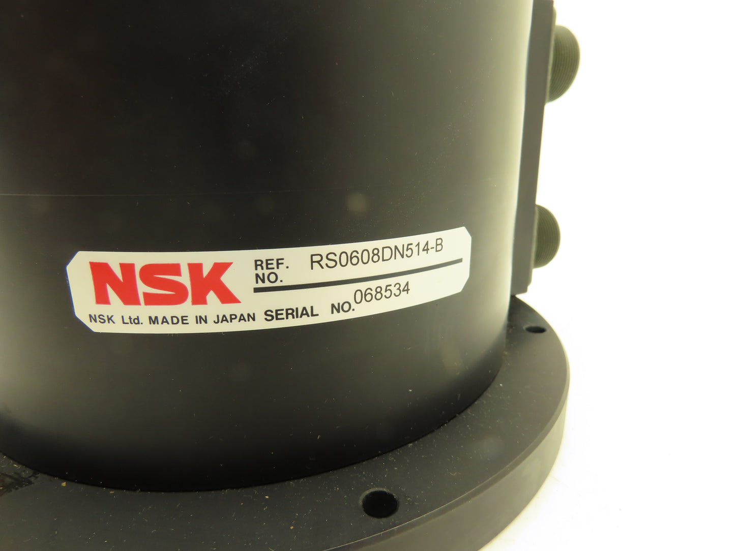 NSK RS0608DN514-B MegaTorque Servo Motor W/Encoder 40mm Bore
