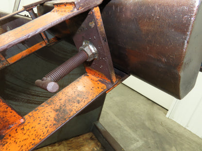 Dallas Industries R40X18 Coil Stock Uncoiler 4000lbs 16-20" ID 18" W Decoiler