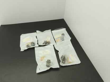 ITT Cannon MS3120E12-10P 10-Pin Amphenol Male Connector Kit  Lot of 5