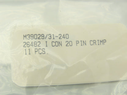 ITT Cannon MS3120E12-10P 10-Pin Amphenol Male Connector Kit  Lot of 5