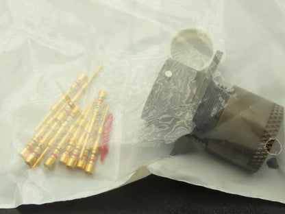 ITT Cannon MS3120E12-10P 10-Pin Amphenol Male Connector Kit  Lot of 5