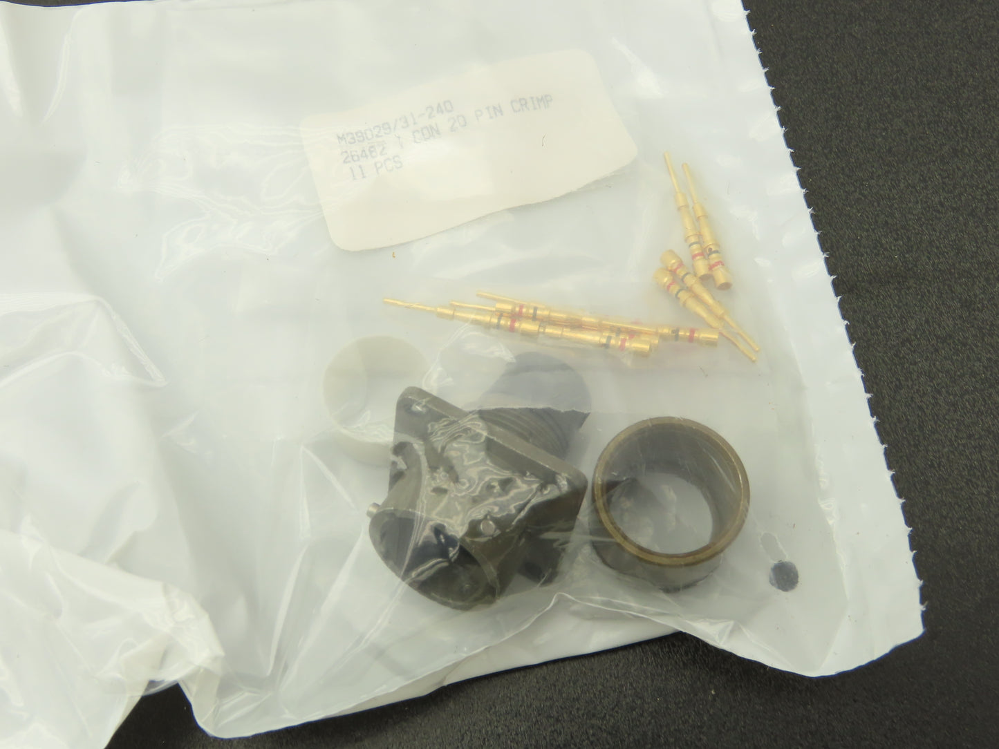 ITT Cannon MS3120E12-10P 10-Pin Amphenol Male Connector Kit  Lot of 5