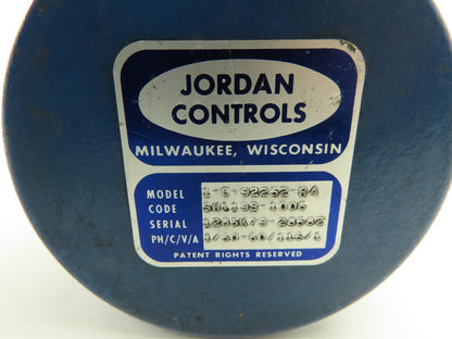 Jordan Controls 1-C-92252-R4 Rotary Actuator 3/8"Shaft 115VAC 50/60Hz 1ph
