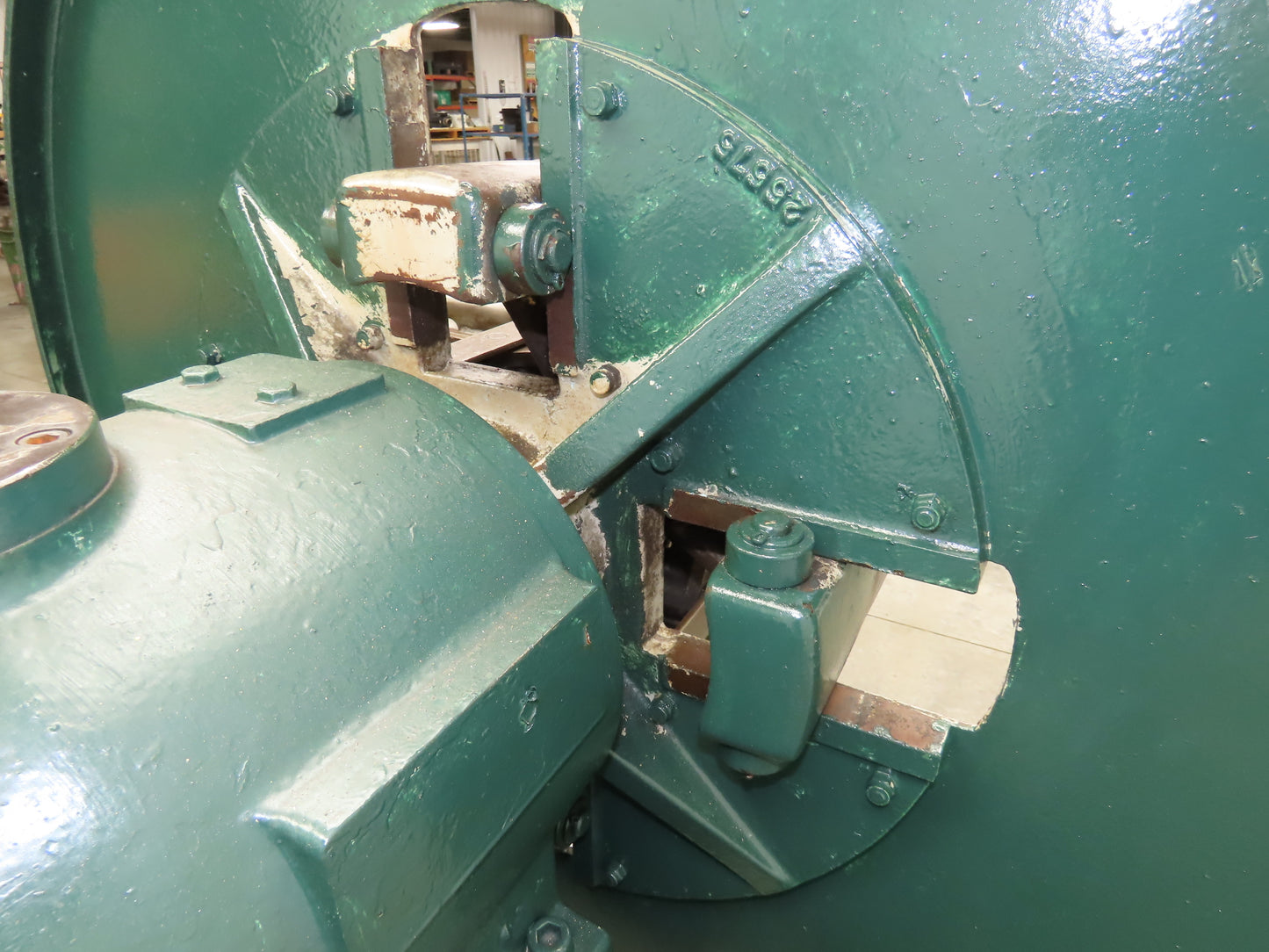 FJ Littell Machine 25-12 Coil Stock Uncoiler 2500lbs 20"ID 12"W Decoiler W/Brake