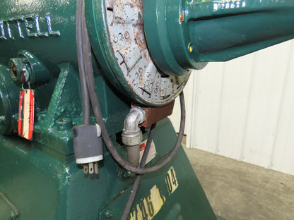 FJ Littell Machine 25-12 Coil Stock Uncoiler 2500lbs 20"ID 12"W Decoiler W/Brake