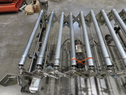 Best Flex 1.5  30"x 60' Expandable Power Roller Conveyor 120V Variable Speed