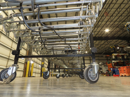 Best Flex 1.5  30"x 60' Expandable Power Roller Conveyor 120V Variable Speed