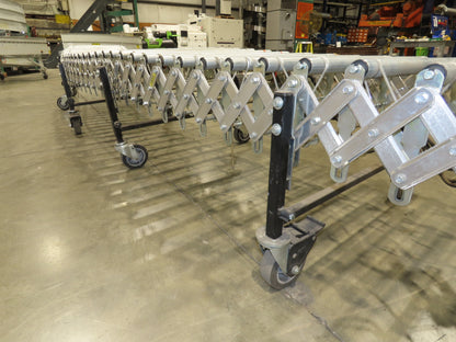 Best Flex 1.5  30"x 60' Expandable Power Roller Conveyor 120V Variable Speed