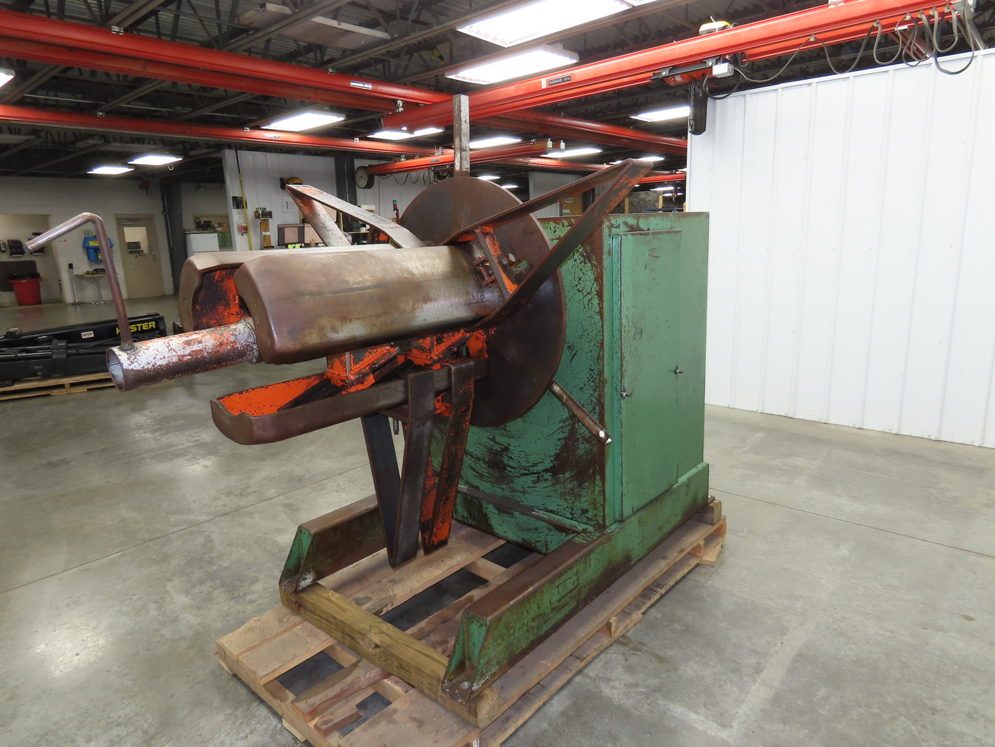 American Steel Line 1000 Coil Stock Uncoiler 6000lbs 16-20"ID 22"W Decoiler