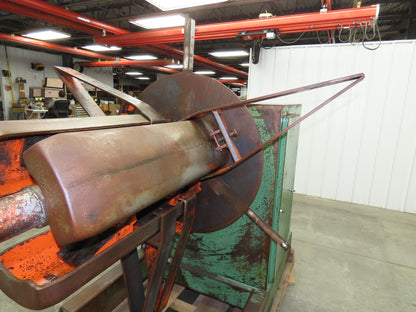 American Steel Line 1000 Coil Stock Uncoiler 6000lbs 16-20"ID 22"W Decoiler