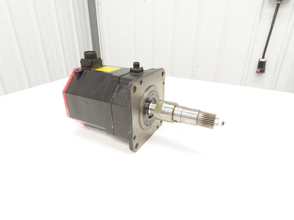 Fanuc A06B-0243-B605 AC Servo Motor 3kw 3000 RPM 141V Encoder A860-2014-T301