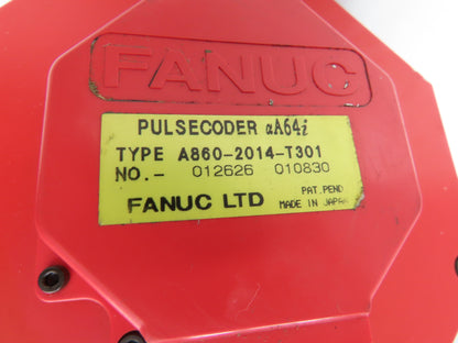 Fanuc A06B-0243-B605 AC Servo Motor 3kw 3000 RPM 141V Encoder A860-2014-T301