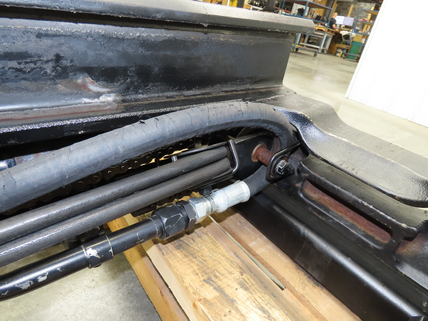 Hyster S50XM Forklift Mast 189" 3-Stage Tilt Class 2 Gas 4800lbs *Read