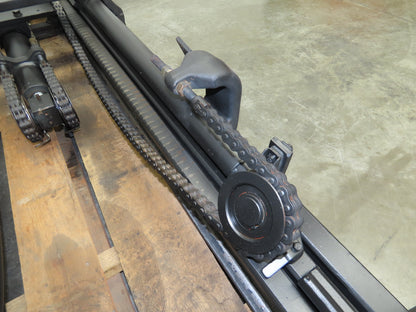 Mitsubishi FGC25K Forklift Mast 185" 3-Stage Tilt Class 2 Gas 5000lbs Capacity