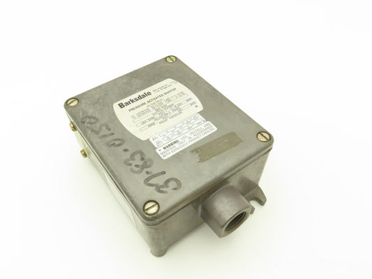 Barksdale B2T-M32 Pressure Actuated Switch 160-3200 PSI