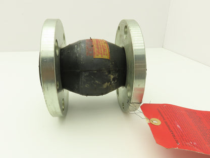 Metraflex 2"x 6" Flanged Rubber Expansion Joint EPDM 4-Bolt