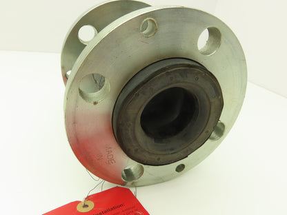 Metraflex 2"x 6" Flanged Rubber Expansion Joint EPDM 4-Bolt