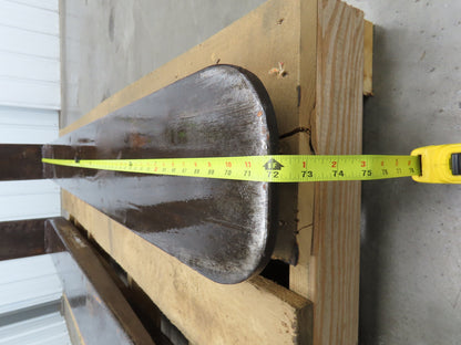 Hyster H300A 3-1/2" X 8" X 72" Pin-Type Shaft-Mounted Forklift Forks 30000lbs 6'