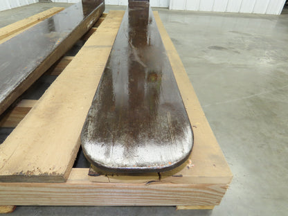 Hyster H300A 3-1/2" X 8" X 72" Pin-Type Shaft-Mounted Forklift Forks 30000lbs 6'