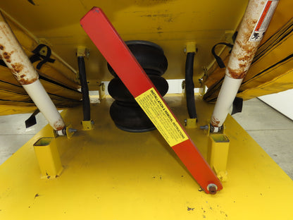 Knight FLT5257 Pneumatic Lift Tilt Table Tote Tipper 4000lb 30° Degree 57x52"