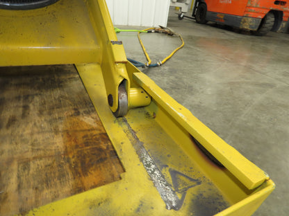 Knight FLT5257 Pneumatic Lift Tilt Table Tote Tipper 4000lb 30° Degree 57x52"