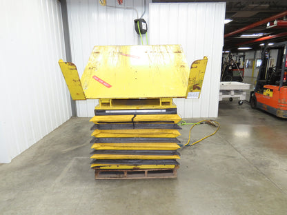 Knight FLT5257 Pneumatic Lift Tilt Table Tote Tipper 4000lb 30° Degree 57x52"