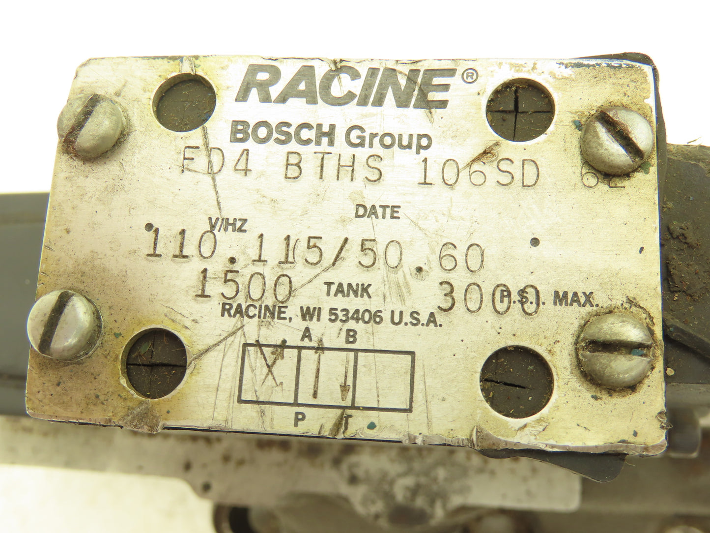 Bosch Racine Directional Control Solenoid Valve 115V