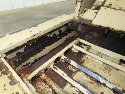 Pneumatic Lift Tilt Table Tote Tipper 2000lb 28° Degree 50x46" Top