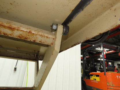 Pneumatic Lift Tilt Table Tote Tipper 2000lb 28° Degree 50x46" Top