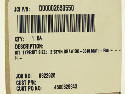 John Crane 4500628843 Shaft Seal Bushing Kit 2.937" S822926