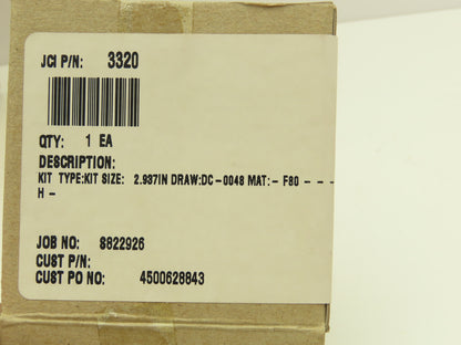 John Crane 4500628843 Shaft Seal Bushing Kit 2.937" S822926