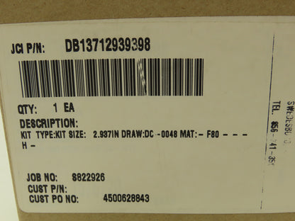 John Crane 4500628843 Shaft Seal Bushing Kit 2.937" S822926