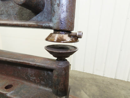 Niagara 13 Power Metal Circle Shear 32" Circle Cutter 16GA 1/2Hp 230/460 3Ph