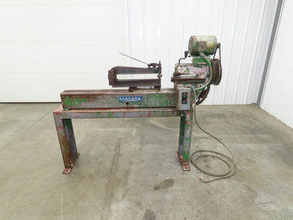 Niagara 13 Power Metal Circle Shear 32" Circle Cutter 16GA 1/2Hp 230/460 3Ph