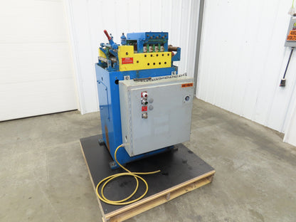 Littell Sheet Metal Contour Roll Former Straightener 4 Stand 1Hp 230/460V 3Ph