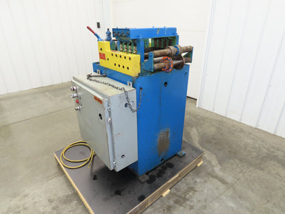 Littell Sheet Metal Contour Roll Former Straightener 4 Stand 1Hp 230/460V 3Ph
