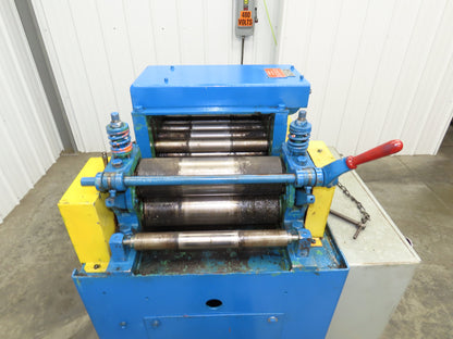 Littell Sheet Metal Contour Roll Former Straightener 4 Stand 1Hp 230/460V 3Ph