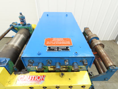 Littell Sheet Metal Contour Roll Former Straightener 4 Stand 1Hp 230/460V 3Ph