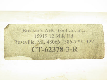 JPT-39742-1 Spherical Cutter Support Arbor Coolant Adapter 1-3/8"-12  Lot of 3