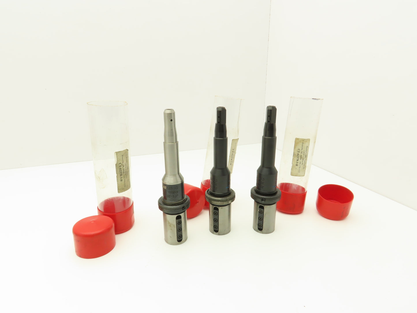 JPT-39742-1 Spherical Cutter Support Arbor Coolant Adapter 1-3/8"-12  Lot of 3