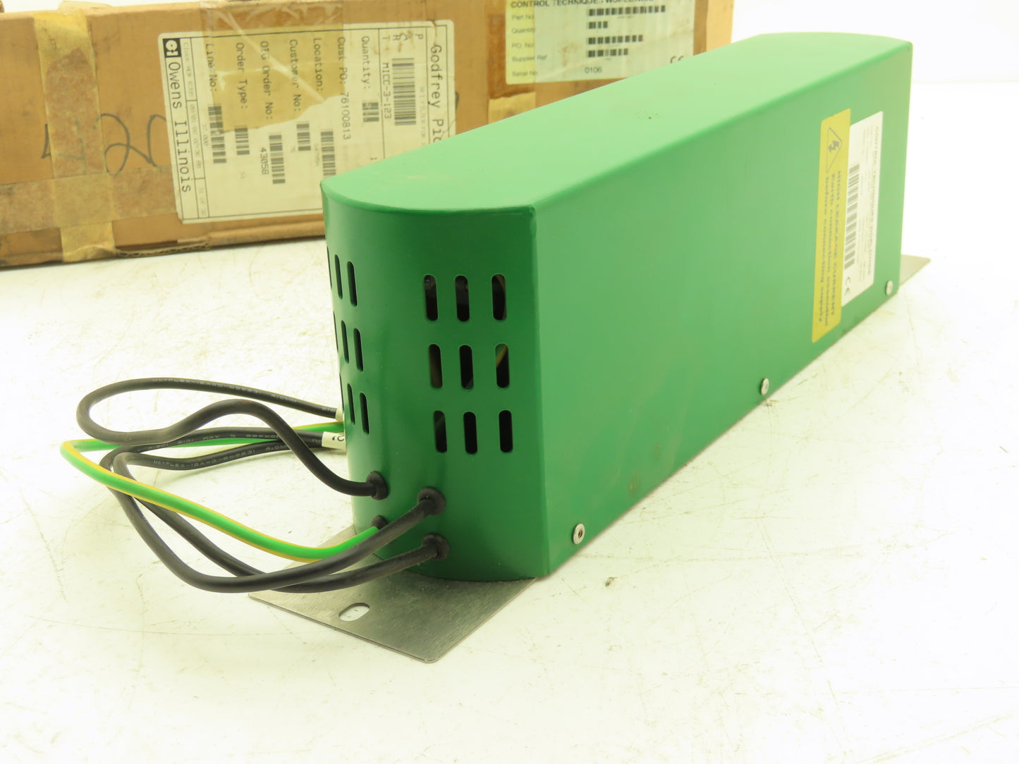 Control Techniques Worldwide 42000027 RFI Filter Unidrive 308-480VAC 50/60Hz 27A