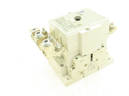 Allen Bradley 100-D180 Motor Starter Contactor 250A 3Ph 600VAC 150HP W Interlock